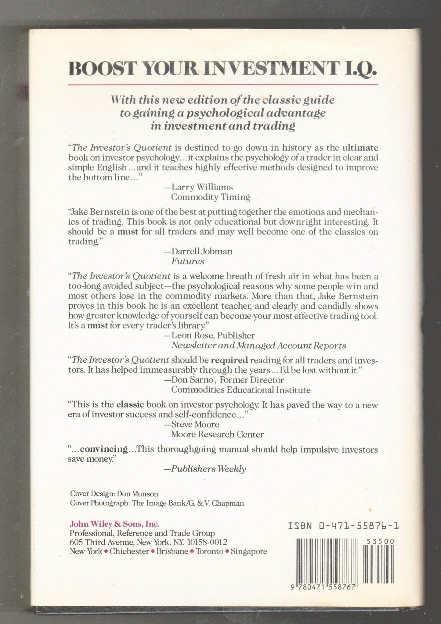 The Investor's Quotient: Psychology of Successful Investing In Stocks - TulipStuff