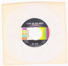 Load image into Gallery viewer, The Who I Can See For Miles 7&quot; Vinyl Single Decca 1967 - TulipStuff
