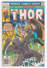 Load image into Gallery viewer, The Deadly Destroyer Versus The Mighty Thor 265 Marvel 1977 - TulipStuff
