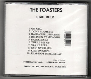 The Toasters Thrill Me Up NYC Ska Album CD Skaloid 1988 - TulipStuff