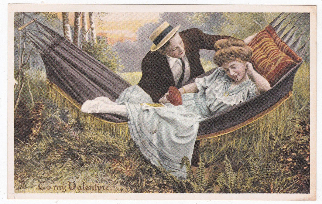 To My Valentine Vintage Valentine's Day Postcard - TulipStuff