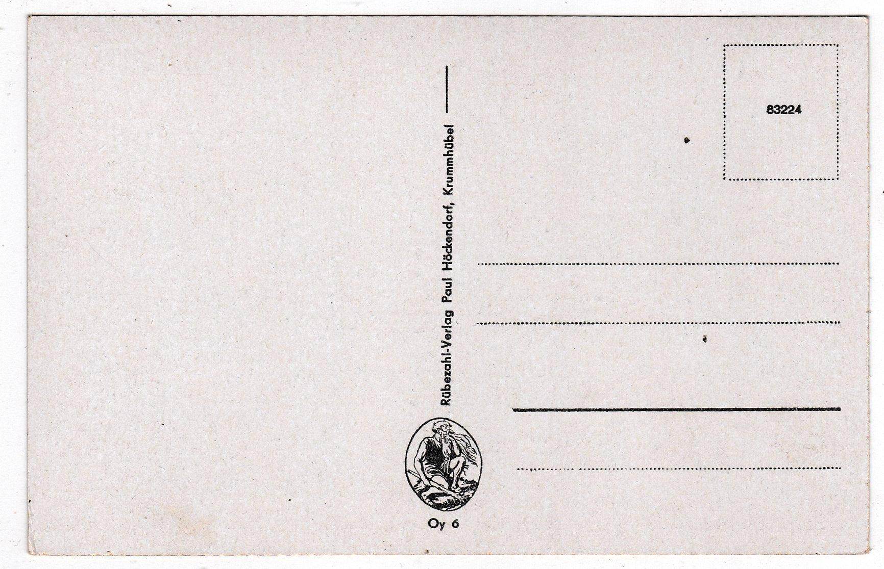 Topferbaude Mit Felsentor Brutende Henne Zittauer Germany Postcard - TulipStuff