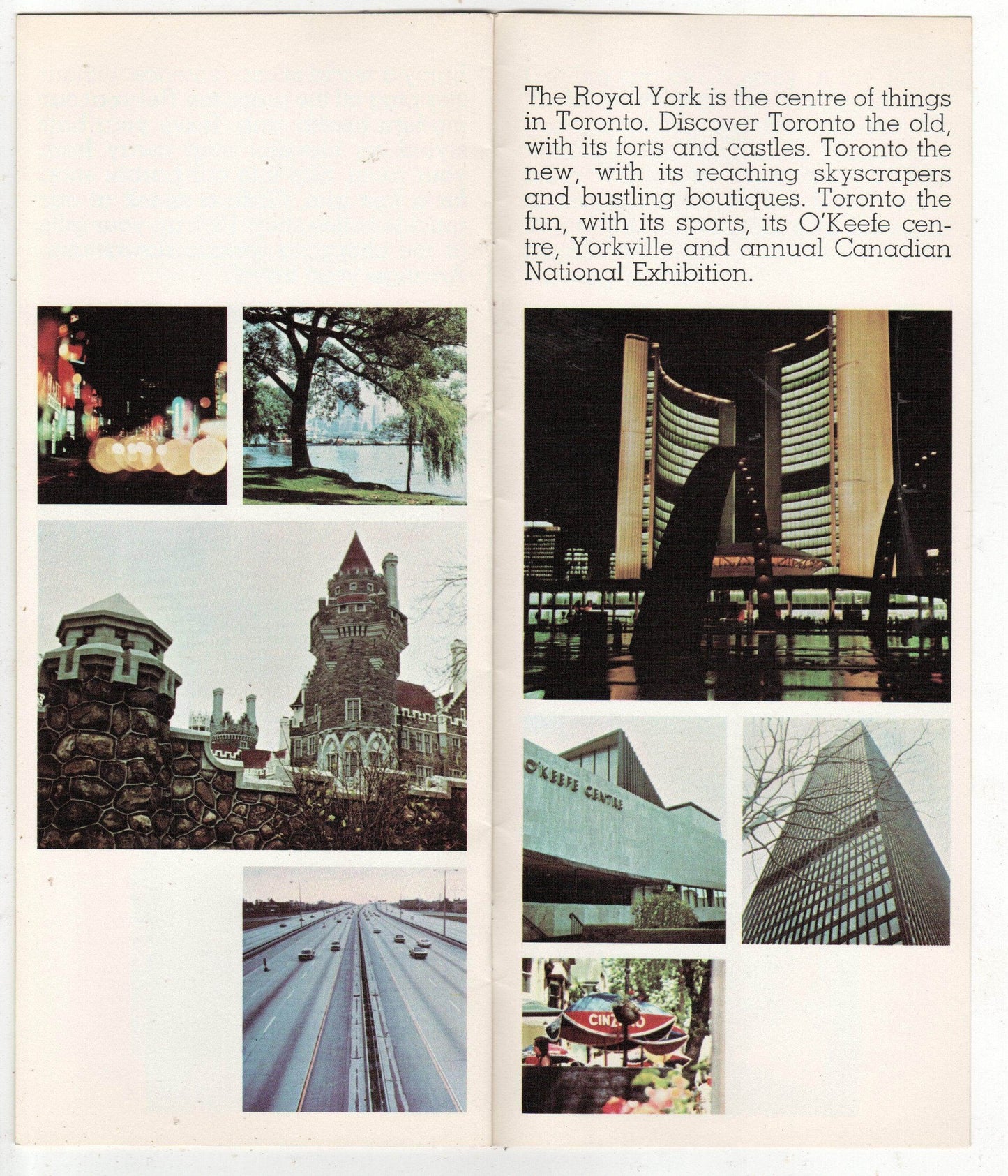 The Royal York CP Hotels Toronto Ontario Canada 1968 Brochure - TulipStuff