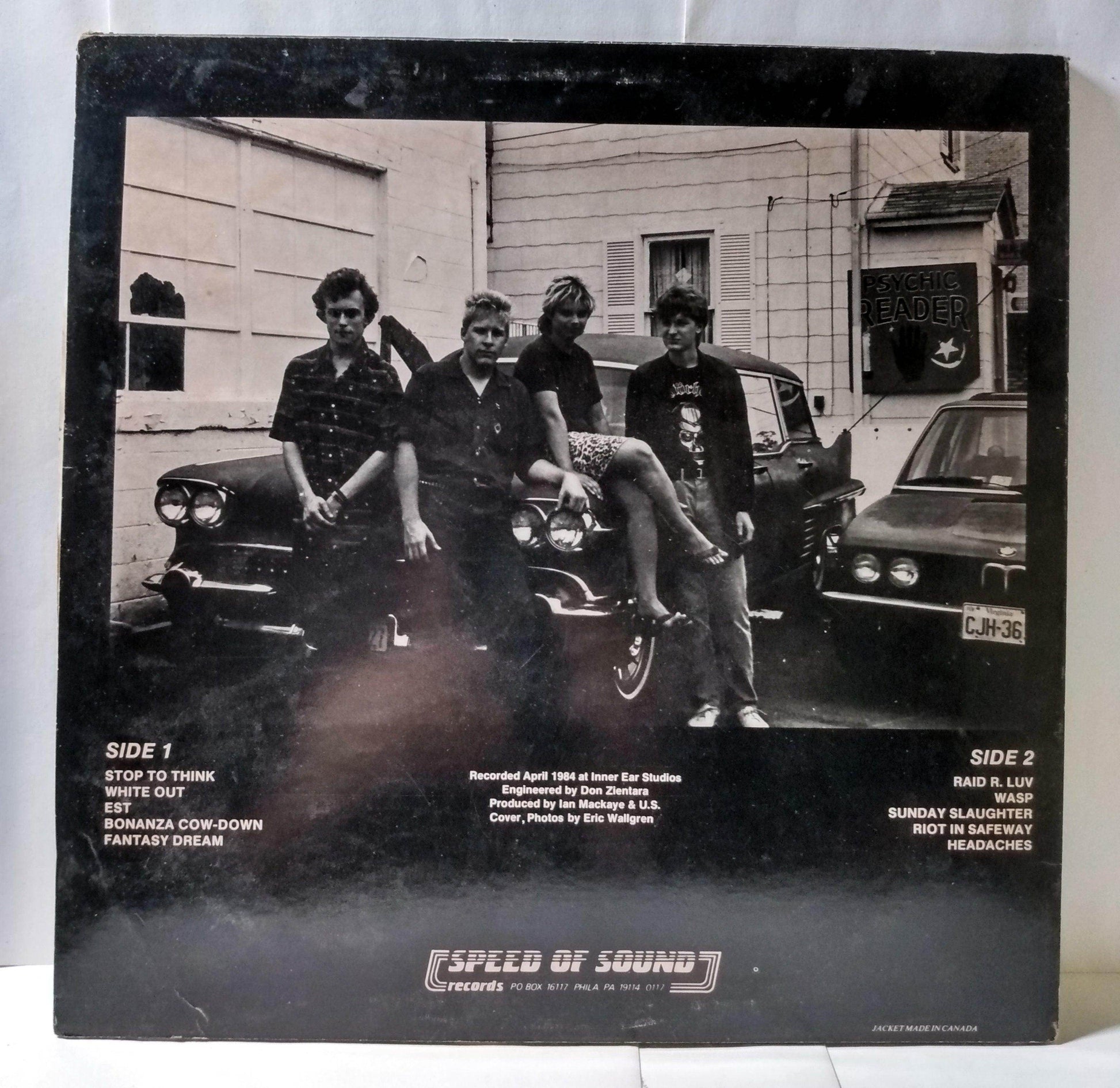 Underground Soldier Fun Before Profit Vinyl 12" 1985 DC Hardcore Female Punk - TulipStuff