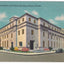 US Post Office and Federal Building Miami Florida 1940's Linen Postcard - TulipStuff