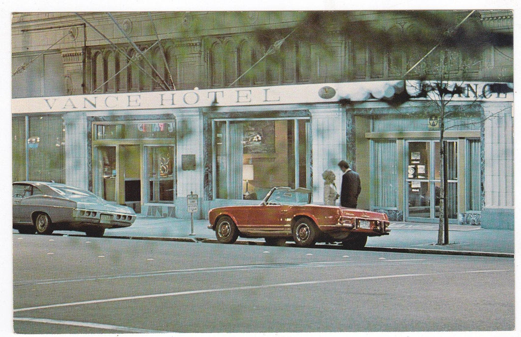 The Vance Downtown Motor Hotel Seattle Washington 1970's - TulipStuff