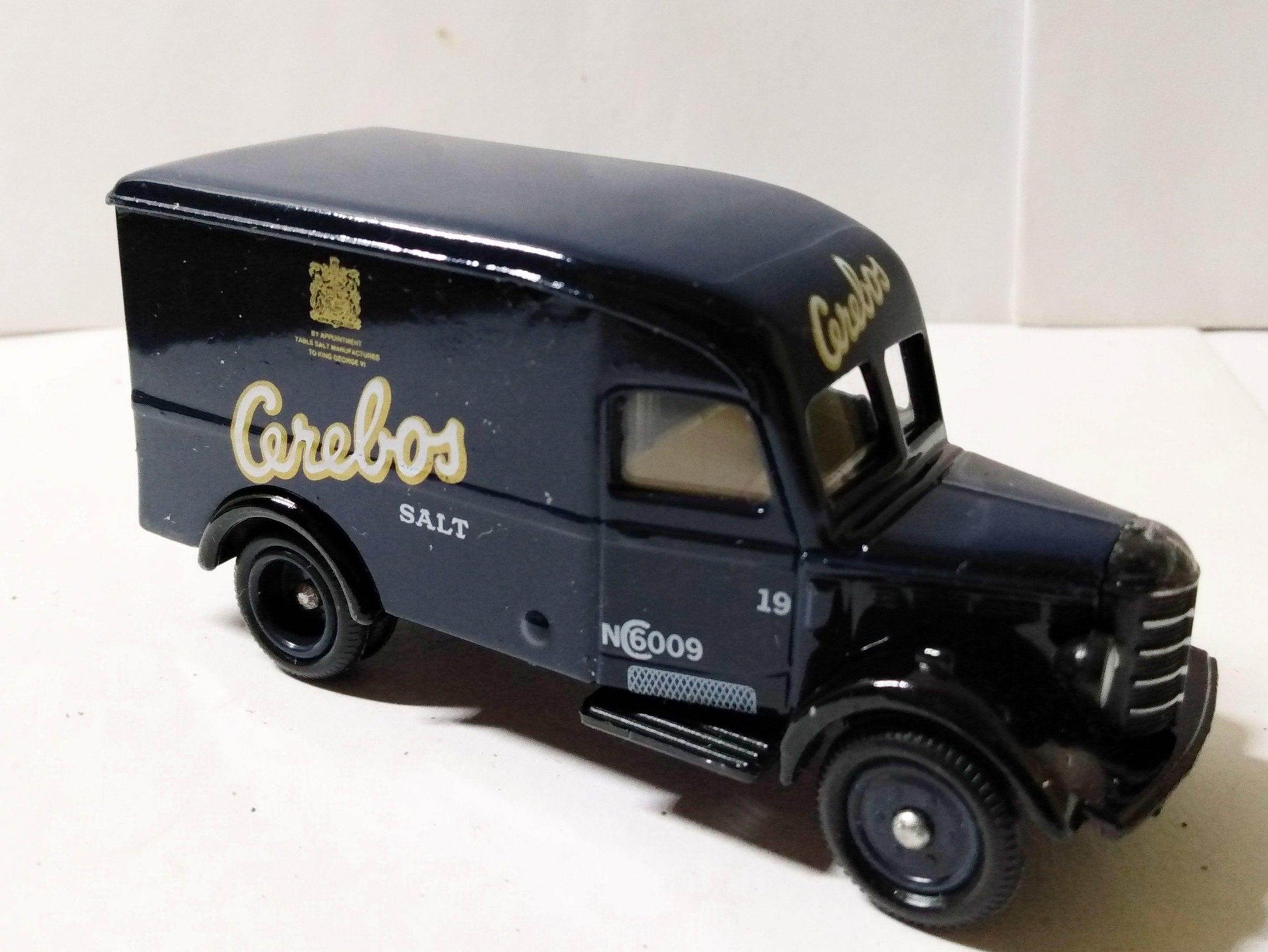 Lledo Vanguards DG63 1950 Bedford 30 CWT Delivery Van Cerebos Salt - TulipStuff