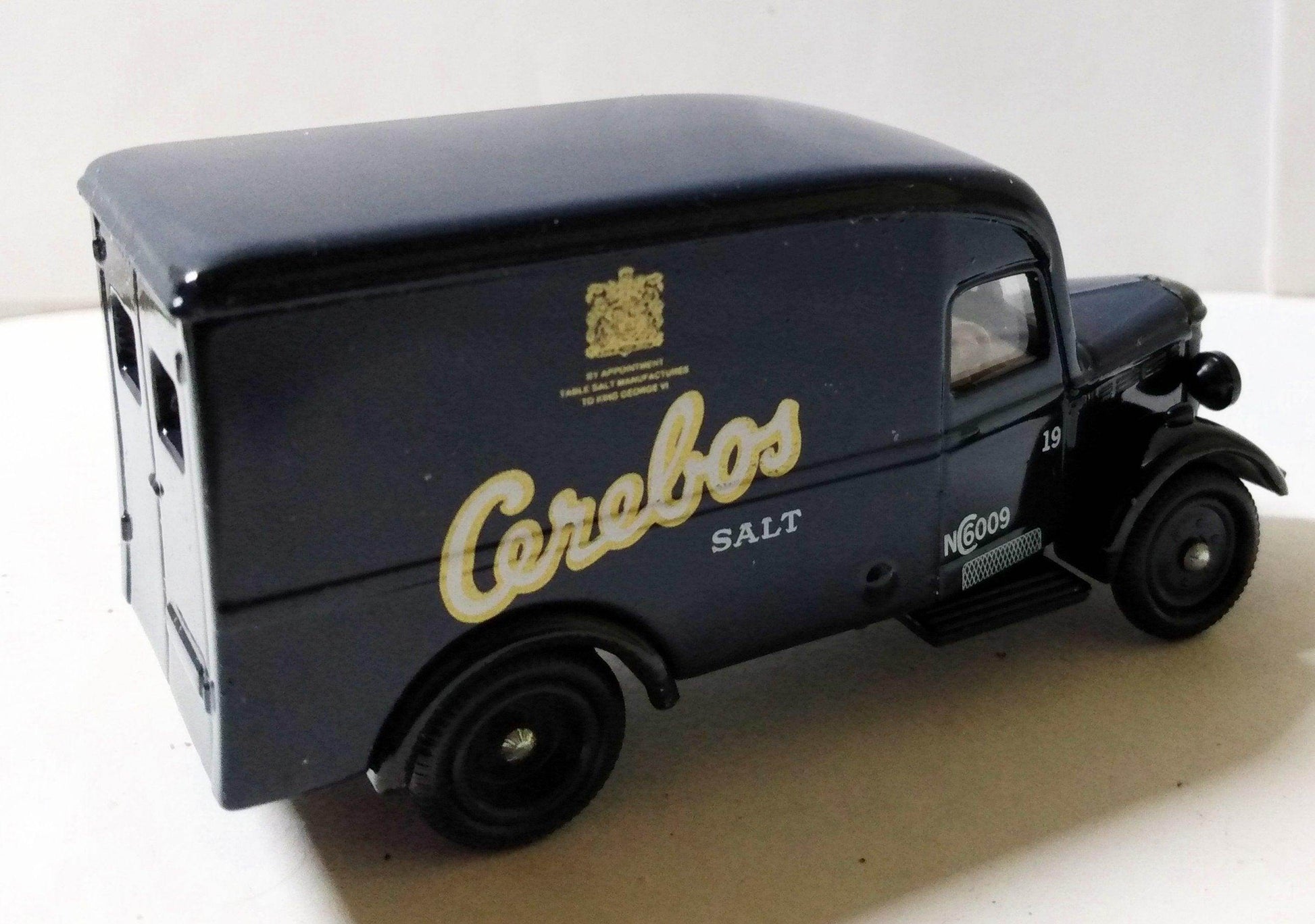 Lledo Vanguards DG63 1950 Bedford 30 CWT Delivery Van Cerebos Salt - TulipStuff