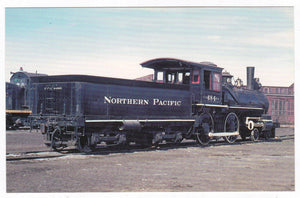 Northern Pacific Railway Baldwin Steam Locomotive American 4-4-0 Postcard - TulipStuff