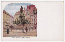 Load image into Gallery viewer, Victory Monument Leipsic Germany 1900&#39;s Postcard Leipzig - TulipStuff

