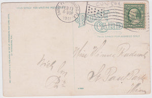 View of Salt Lake St Petersburg Florida 1911 Antique Postcard - TulipStuff