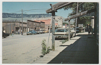 Historic Virginia City Montana Restored Mining Town 1970's Postcard - TulipStuff