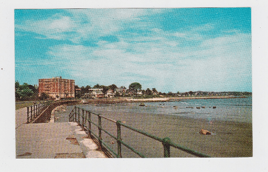 Waterfront and Shore Drive Lynn Massachusetts 1960's Postcard - TulipStuff