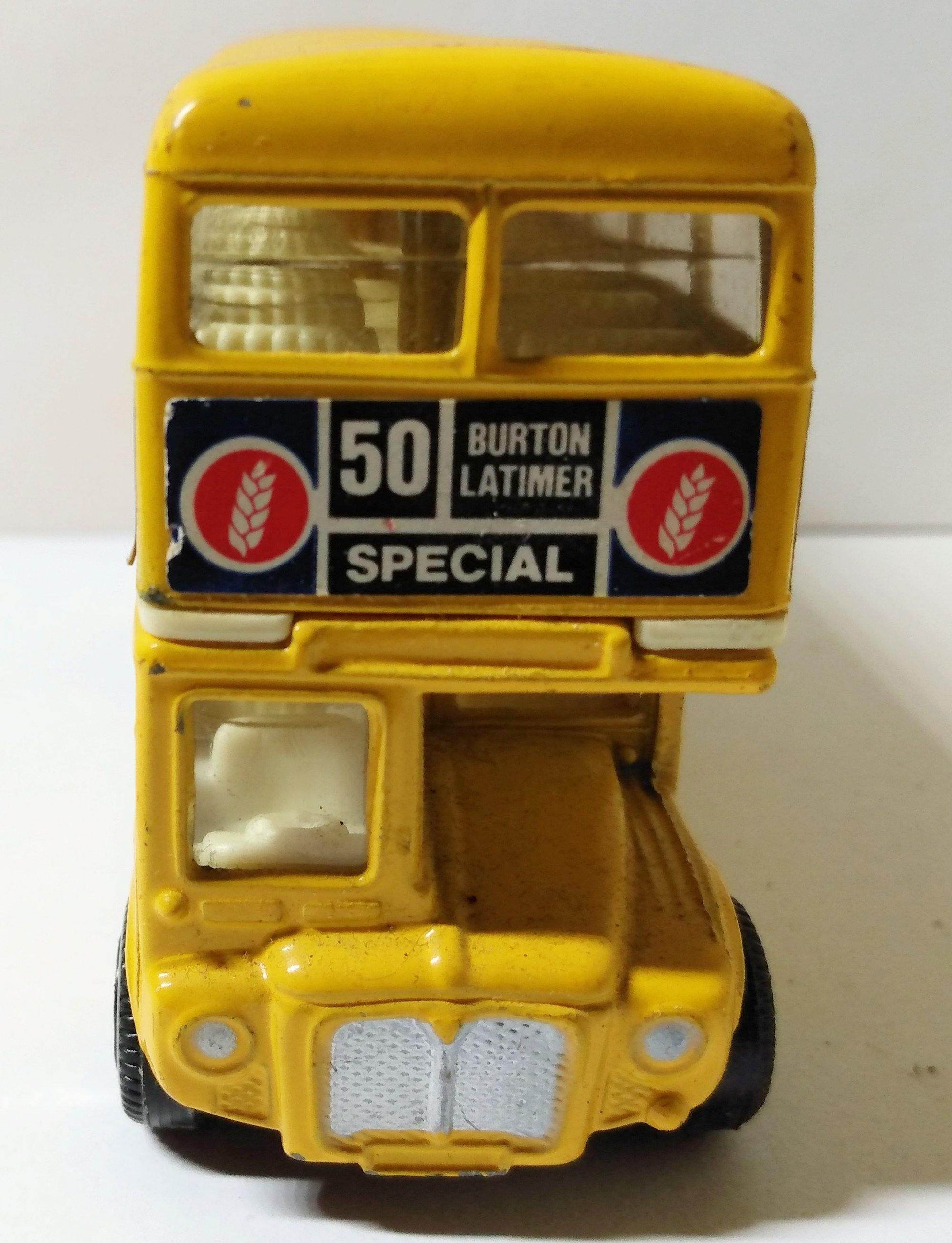 Corgi Toys Weetabix London Transport Routemaster Bus Made in Great Britain 1989 - TulipStuff