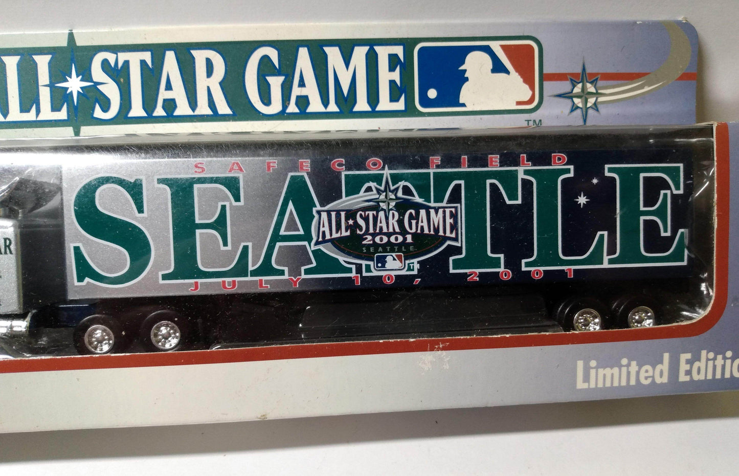 White Rose Major League Baseball 2001 All Star Game Seattle Semi Truck - TulipStuff