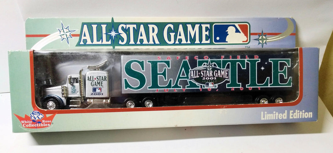 White Rose Major League Baseball 2001 All Star Game Seattle Semi Truck - TulipStuff