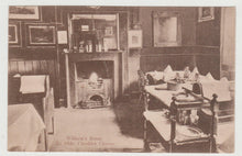 Load image into Gallery viewer, William&#39;s Room Ye Olde Cheshire Cheese London England Postcard 1910&#39;s - TulipStuff

