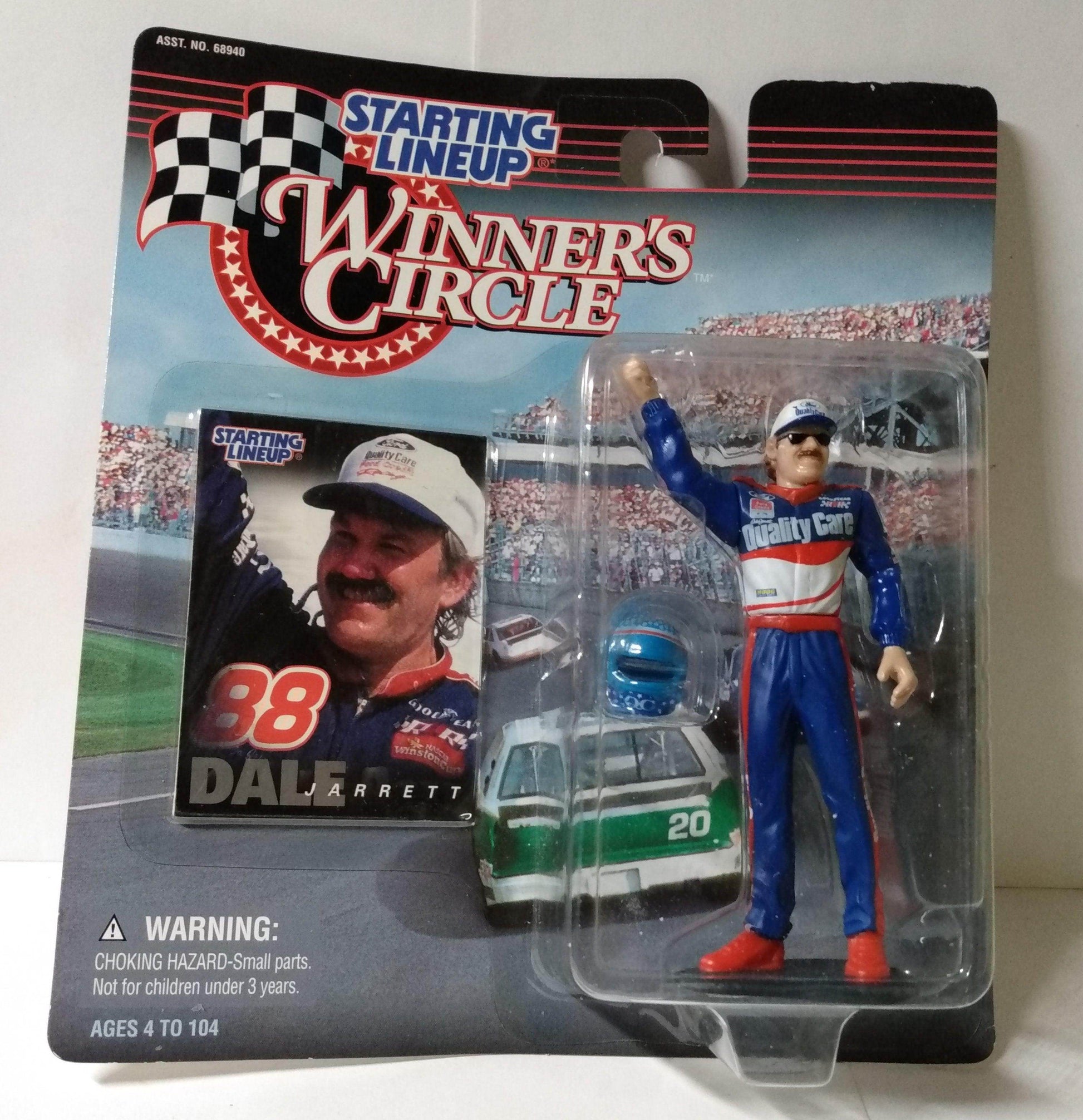 Winners Circle Starting Lineup 1997 Dale Jarrett Quality Care Figure - TulipStuff