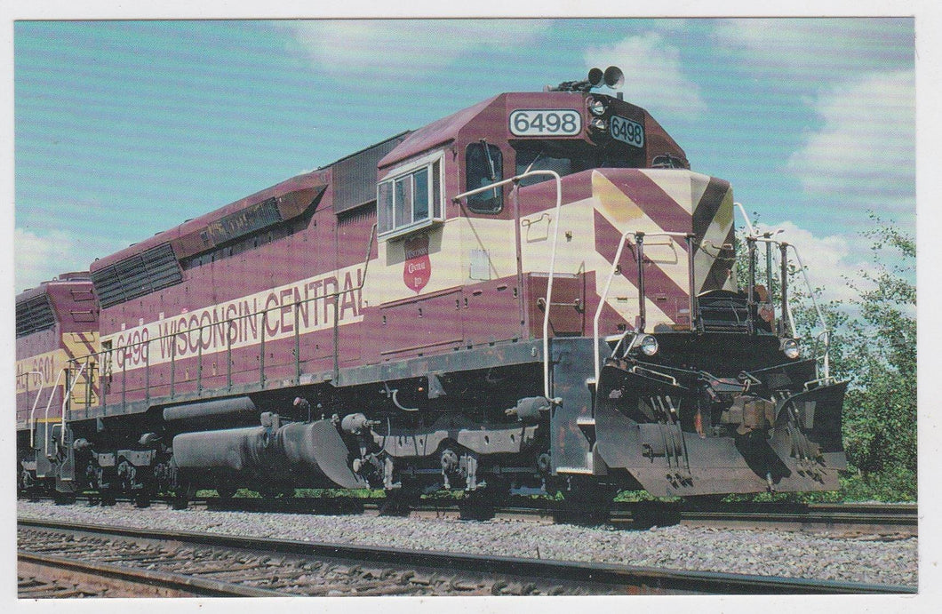 Wisconsin Central EMD SD45 Diesel Locomotive Marshfield WI - TulipStuff
