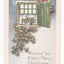Wishing You A Very Merry Christmas Vintage Holiday Postcard - TulipStuff