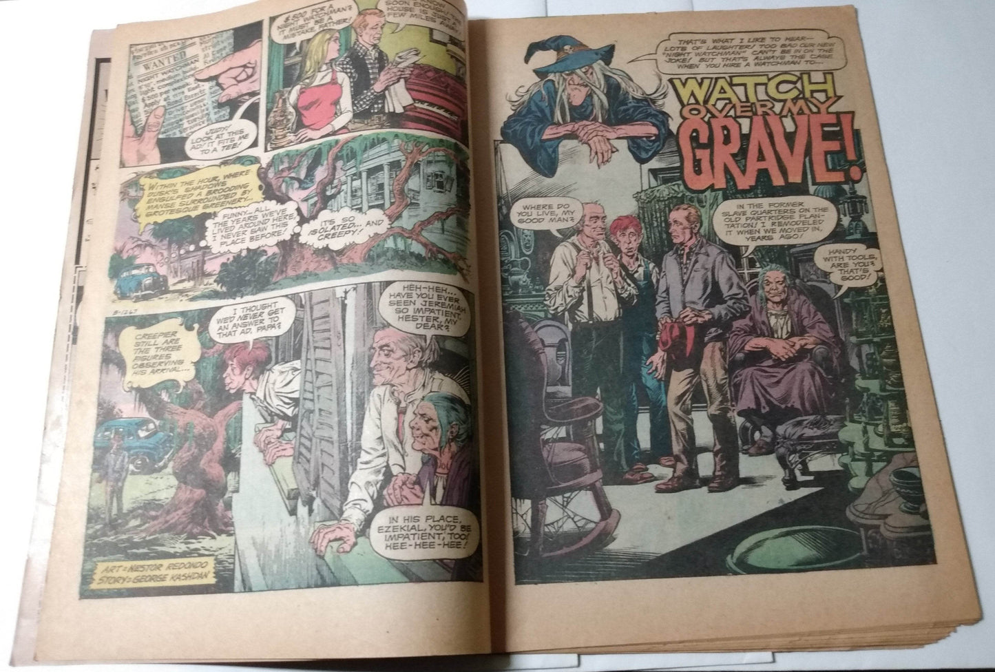 The Witching Hour #23 September 1972 DC Comics Come Share My Shroud - TulipStuff