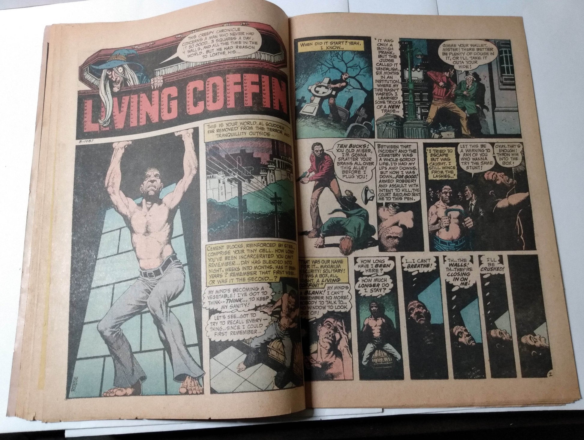 The Witching Hour #23 September 1972 DC Comics Come Share My Shroud - TulipStuff