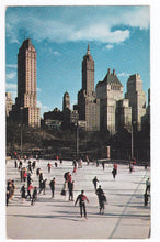 Load image into Gallery viewer, Wollman Memorial Ice Skating Rink Central Park New York City 1959 - TulipStuff
