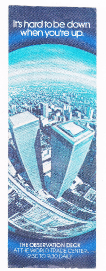 World Trade Center Observation Deck NYC Brochure Late 1970's - TulipStuff