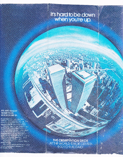 World Trade Center Observation Deck NYC Brochure Late 1970's - TulipStuff