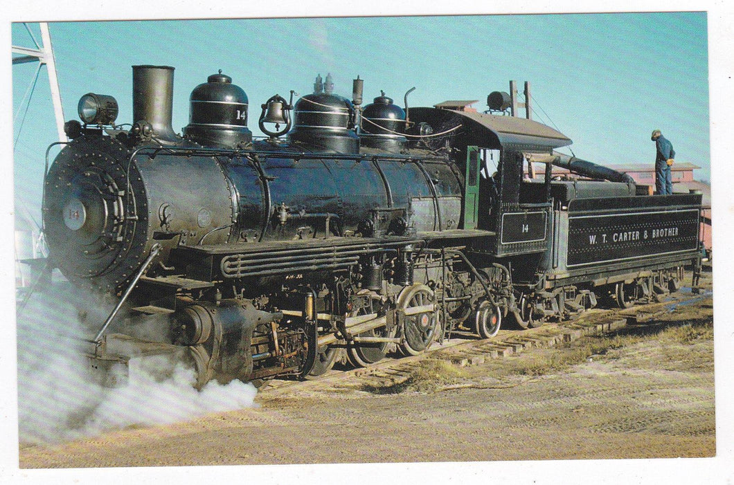 W .T. Carter and Brother Railway 2-8-2 Steam Locomotive 1960's - TulipStuff