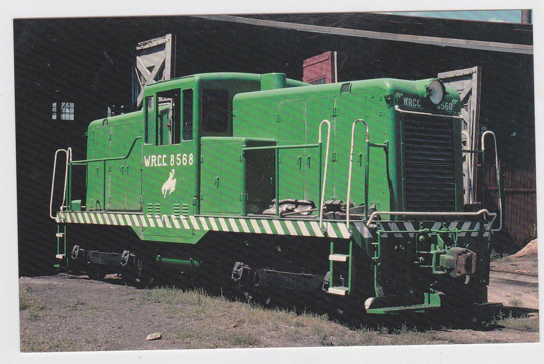 Wyoming Car Co. #8568 GE 44-ton Switcher Diesel Locomotive - TulipStuff