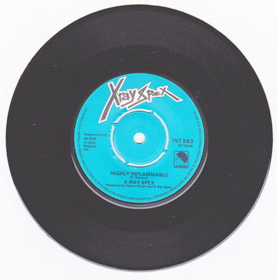 X-Ray Spex Highly Inflammable Warrior In Woolworths 7" Vinyl 1979 - TulipStuff