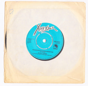 X-Ray Spex Highly Inflammable Warrior In Woolworths 7" Vinyl 1979 - TulipStuff