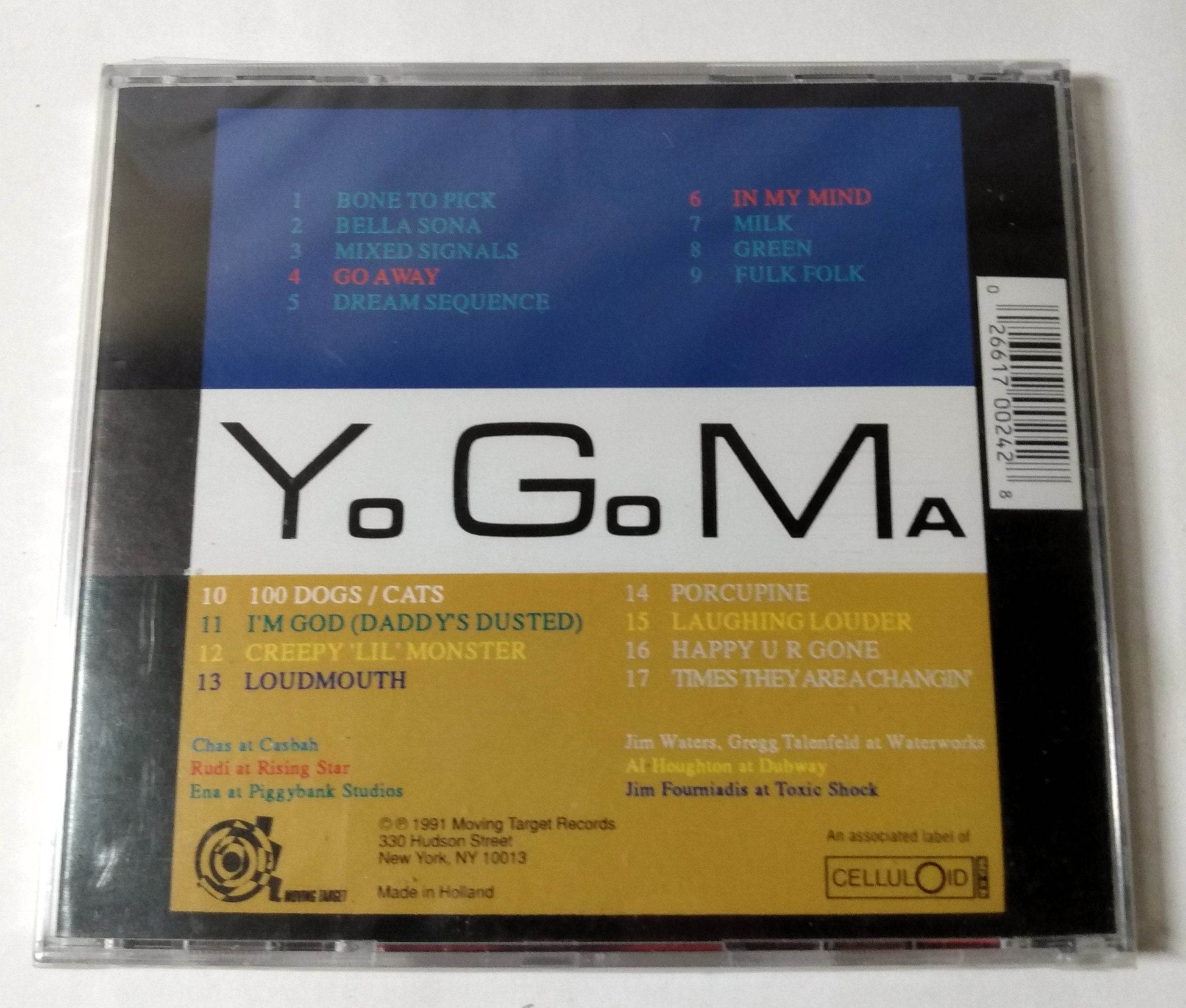 Youth Gone Mad East West Punk Album CD Moving Target 1991 - TulipStuff